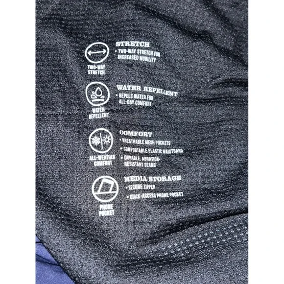 ORVIS Mens Navy Blue Stretch Water Repellent Cargo Pants 38x30 1/2" - Picture 5 of 6